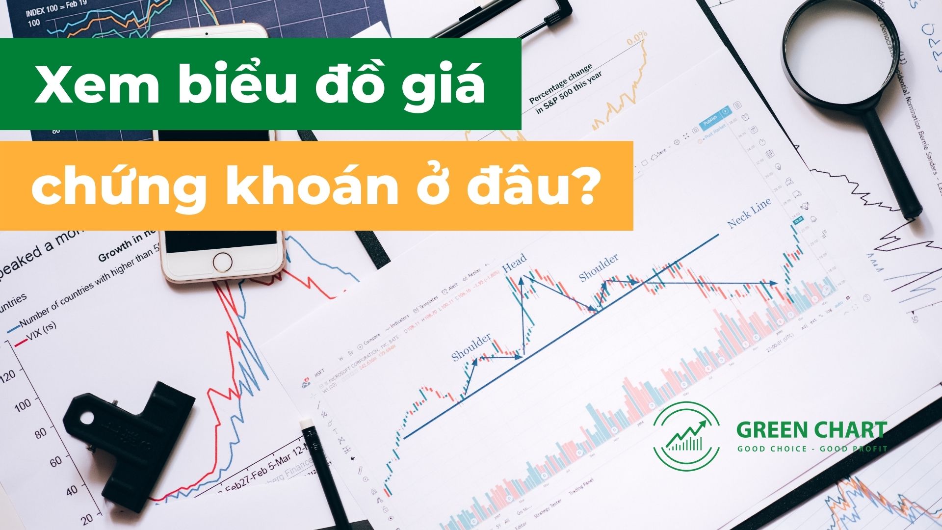 Xem biểu đồ giá chứng khoán ở đâu?