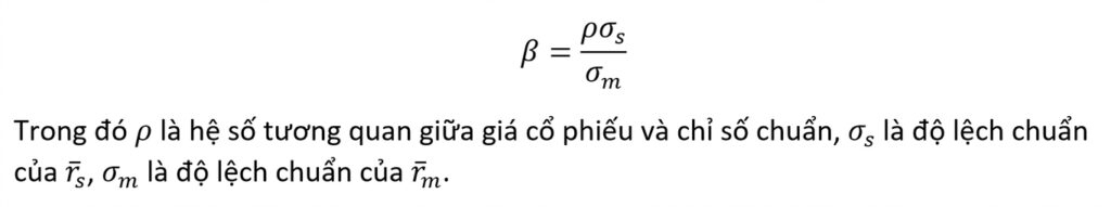 Hệ số beta của cổ phiếu là gì?