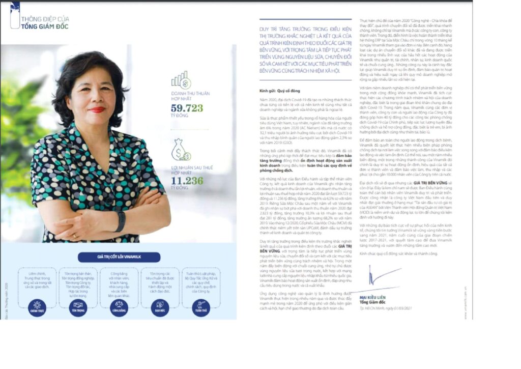 Hướng dẫn đọc hiểu báo cáo thường niên 4 Hướng dẫn đọc hiểu báo cáo thường niên